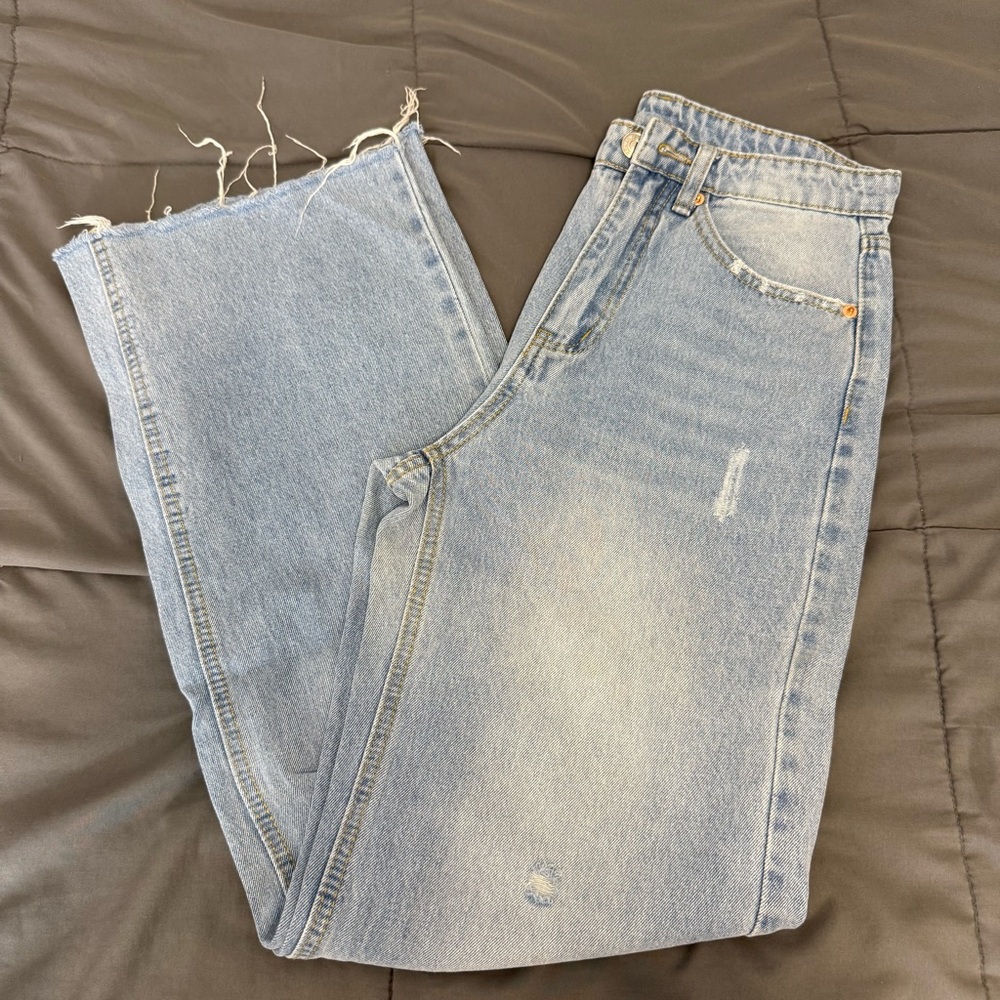 Women wide leg jeans